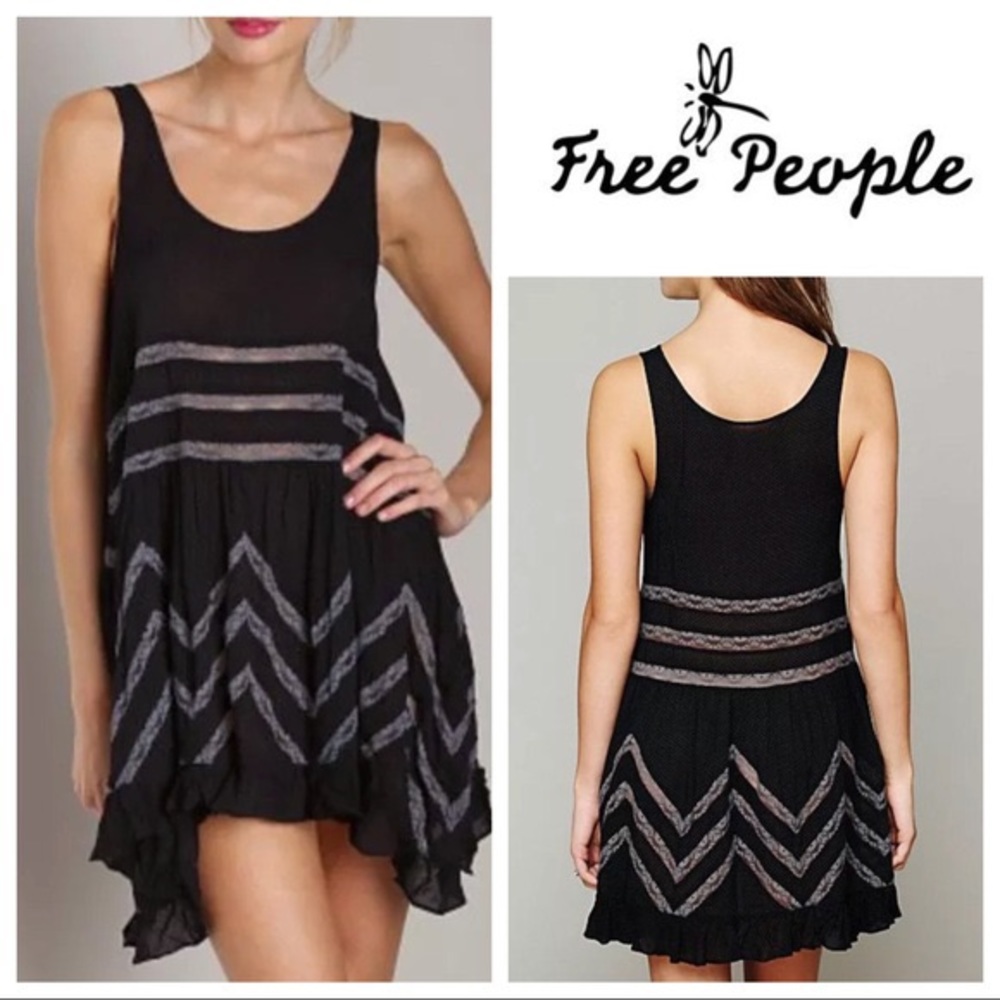 Polka dot lace dress {FP intimately}